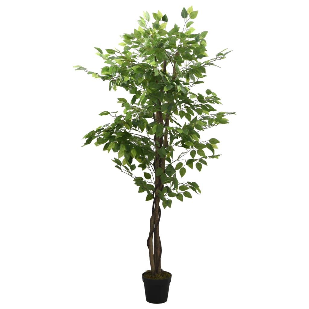 Artificial Ficus Tree 1260 Leaves 200 cm Green